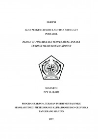 Image of Alat Pengukur Suhu Laut dan Arus Laut Portabel