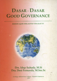 Image of DASAR-DASAR GOOD GOVERNANCE