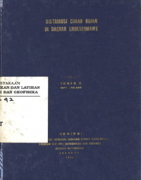 Image of Distribusi Curah Hujan di Daerah Lhokseumawe
