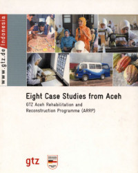 Image of Eight case Studies from Aceh - A Recipe for Success