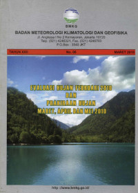 Image of Evaluasi Hujan Februari 2010 dan Prakiraan Hujan Maret, April dan Mei 2010