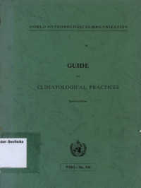 Image of Guide to Climatological Practices