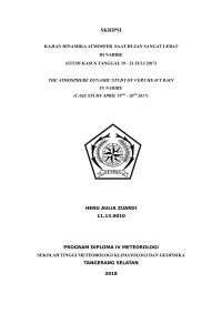 Image of KAJIAN DINAMIKA ATMOSFER SAAT HUJAN SANGAT LEBAT DI NABIRE (STUDI KASUS TANGGAL 19 – 21 JULI 2017)