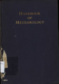 Image of Handbook of Meteorology