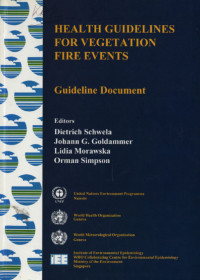Image of Health Guidelines For Vegetation Fire Events