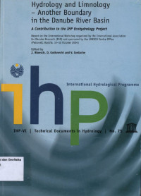 Image of Hydrology and Limnology - Another Boundary in the Danube Rifer Basin