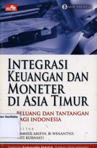Image of INTEGRASI KEUANGAN DAN MONETER DI ASIA TIMUR