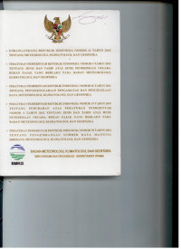 Image of UNDANG-UNDANG REPUBLIK INDONESIA NOMOR 31 TAHUN 2009 TENTANG METEOROLOGI, KLIMATOLOGI, DAN GEOFISIKA