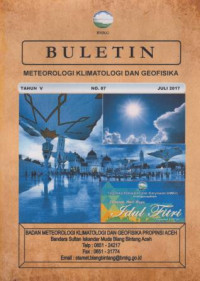 Image of BULETIN BMKG METEOROLOGI KLIMATOLOGI DAN GEOFISIKA TAHUN V NO.07 JULI 2017