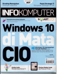 Image of Info Komputer Edisi September 2015 : Windows 10 di mata C10