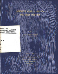 Image of Intensitas Hujan di Jakarta Dari Tahun 1958 - 1965