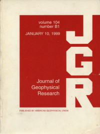 Image of JGR (Journal of Geophysical Research) Volume 104 Number B1, January 10, 1999