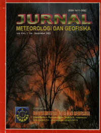 Image of Jurnal Meteorologi dan Geofisika Vol.4 No.3 Juli-September 2003