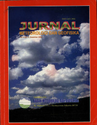 Image of Jurnal Meteorologi dan Geofisika Vol.5 No.4 Desember 2004