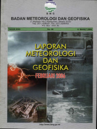 Image of Laporan Meteorologi dan Geofisika Februari 2006