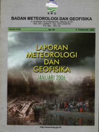 Image of Laporan Meteorologi dan Geofisika Januari 2006