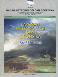 Image of Laporan Meteorologi dan Geofisika Maret 2006