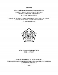 Image of Deteksi Kabut Asap Menggunakan Data Satelit Himawari-8 Dengan Metode Smoke Detection Algorithm di Pulau Kalimantan