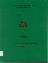 Image of ANALISIS POTENSI ENERGI RADIASI MATAHARI
DI WILAYAH SULAWESI