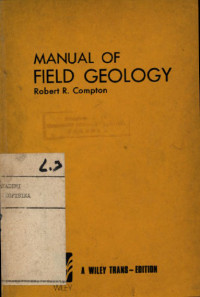 Image of Manual of Field Geology