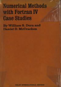 Image of NUMERICAL METHODS WITH FORTRAN IV CASE STUDIES