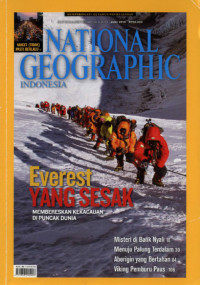 Image of National Geographic Indonesia Everest yang sesak