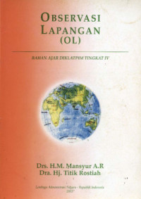 Image of OBSERVASI LAPANGAN (OL)