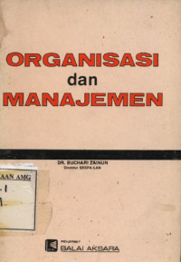Image of Organisasi dan Manajemen