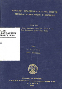 Image of Pengaruh Gerakan Udara Skala Sinoptik Terhadap Curah Hujan Di Indonesia