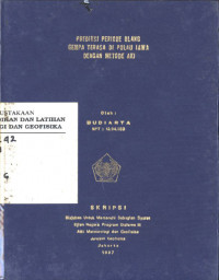 Image of Prediksi Periode Ulang Gempa Terasa Di Pulau Jawa Dengan Metode Aki