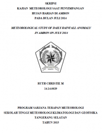 Image of JURNAL KAJIAN METEOROLOGI SAAT PENYIMPANGAN HUJAN HARIAN
DI AMBON PADA BULAN JULI 2014