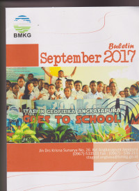 Image of BULETIN BULANAN STASIUN GEOFISIKA ANGKASAPURA-JAYAPURA EDISI SEPTEMBER 2017