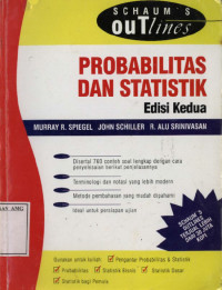 Image of STSTISTIKA PROBABILITAS (TEORI DAN APLIKASI)