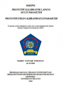 Image of PROTOTYPE KALIBRATOR LAPANG
MULTI PARAMETER