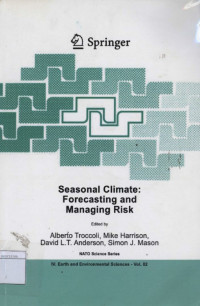 Image of Seasonal Climate Forecasting and Managing Risk