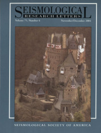 Image of Seismological Research Letters Volume 75 Number 6
