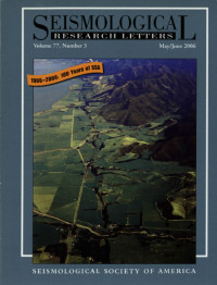Image of Seismological Research Letters Volume 77 Number 3
