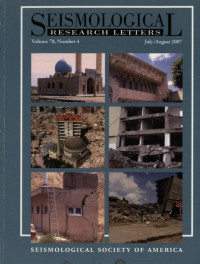Image of Seismological Research Letters Volume 78 Number 4