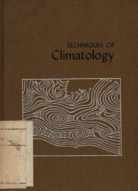 Image of Techniques Of Climatology