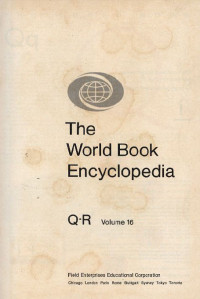 Image of The Word Book Encyclopedia Q-R Volume 16