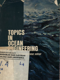 Image of Topics in Ocean Engineering