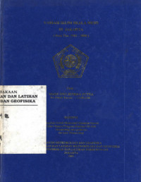 Image of Variasi Iklim Skala Meso Di Jakarta (Data Tahun. 1985-2000)