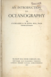 Image of An Introduction To Oceanography