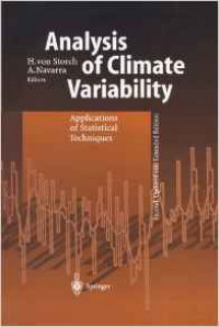 Image of Analysis of Climate Variability: Applications Of Statistical Techniques