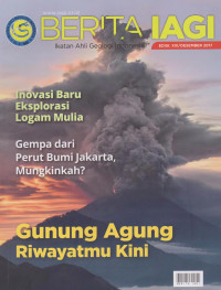 Image of BERITA IAGI IKATAN AHLI GEOLOGI INDONESIA EDISI XIII/DESEMBER 2017