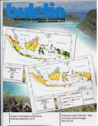 Image of Buletin Meteorologi Klimatologi dan Geofisika Balai Besar Wilayah V Jayapura Edisi januari 2016