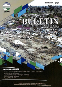 Image of BULETIN METEOROLOGI DAN GEOFISIKA VOL 9 NO.7 JULI 2019