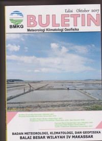 Image of BULETIN METEOLOGI,KLIMATOLOGI,DAN GEOFISIKA EDISI OKTOBER 2017