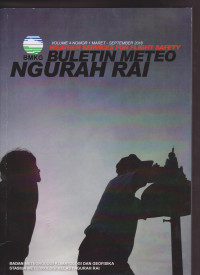 Image of BULETIN METEO NGURAH RAI VOLUME 4 NOMOR 1 MARET-SEPTEMBER 2018