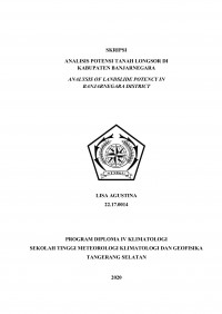 Image of Analisis Potensi Tanah Longsor di Kabupaten Banjarnegara